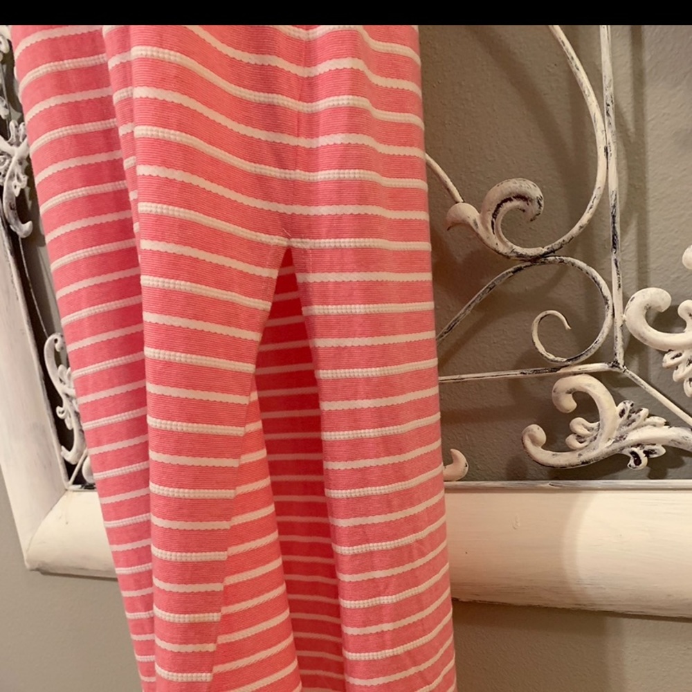Sail to Sable Pink Stripe Maxi Dress Medium - Picture 4 of 6